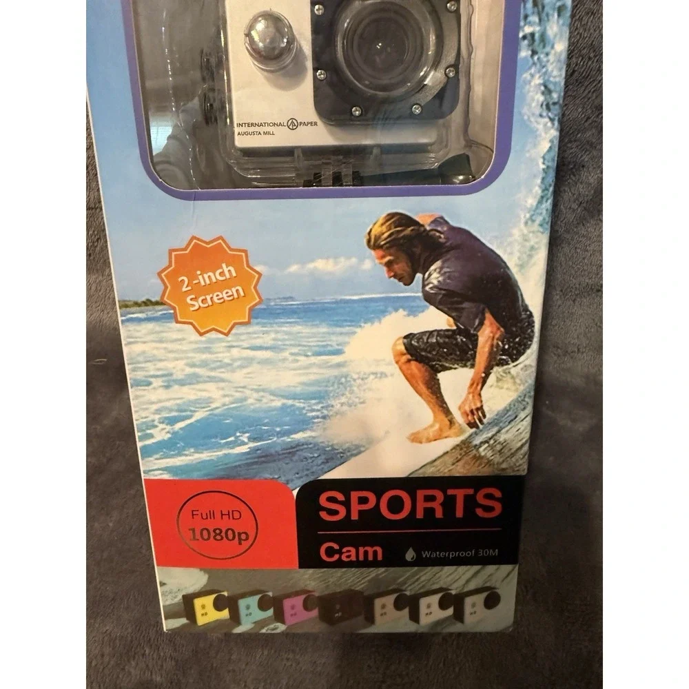 Action Camera 1080P Sports Camera Full HD 2.0 Inch Action Cam 30m/98ft Underwate
